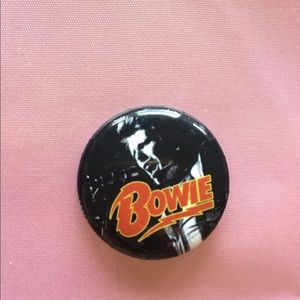 David Bowie button